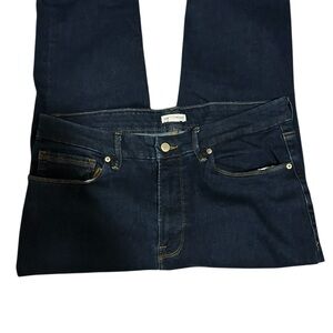 Good American Women's Dark Blue Straight Leg Jeans size 14-18